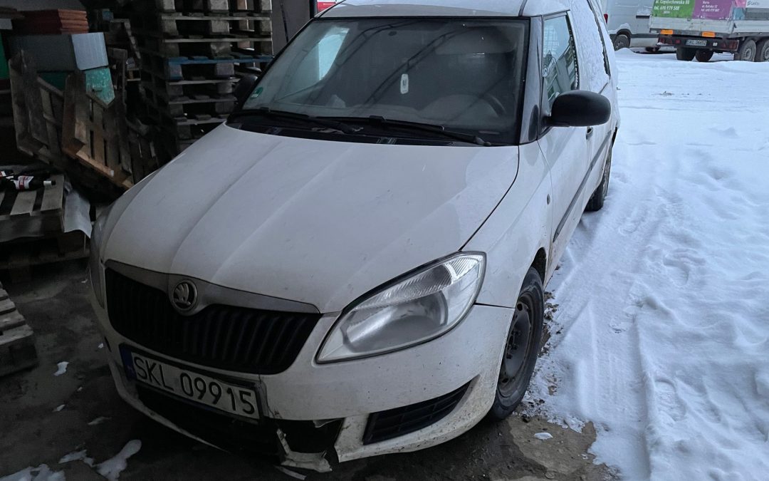 Druga licytacja ruchomości – samochód ciężarowy SKODA PRAKTIK, ul. Częstochowska 80, Krzepice, 19.11.2021 r., godz.15:30
