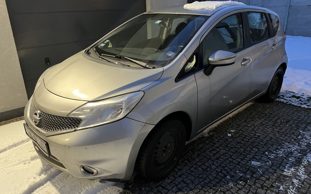 Pierwsza licytacja ruchomości – samochód osobowy Nissan Note, ul. Szczytowa 23/59, Częstochowa, 08.03.2022 r., godz.15:30
